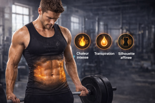 GT SculptWear - Top de Sudation Homme