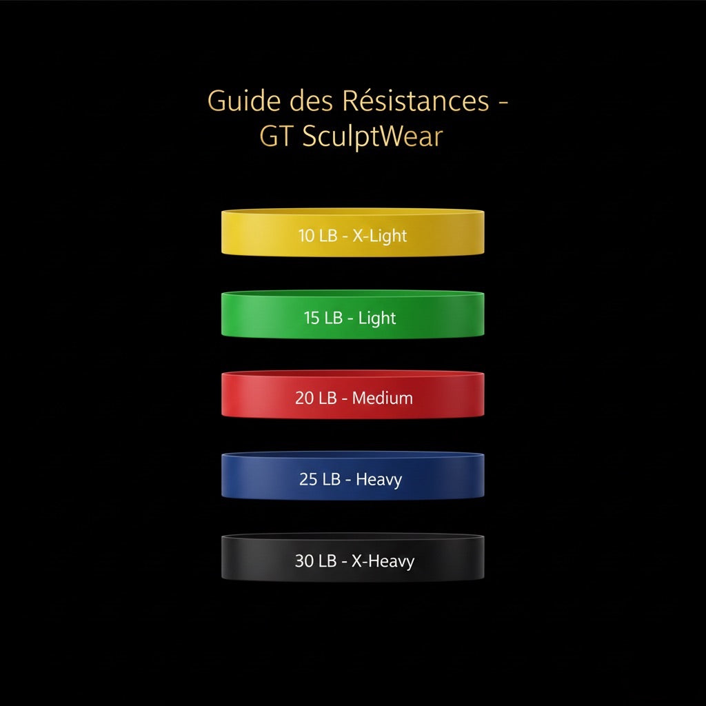 Élastiques de Résistance GT SculptWear