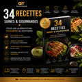 34 Recettes Saines & Gourmandes pour Retrouver une Alimentation Équilibrée