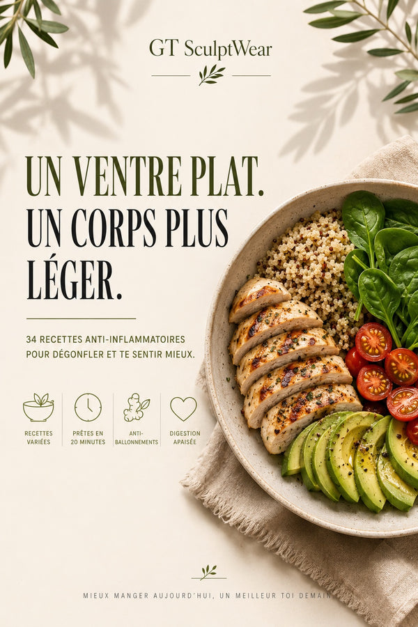 Dégonfle sans te priver – 34 Recettes Anti-Ballonnements